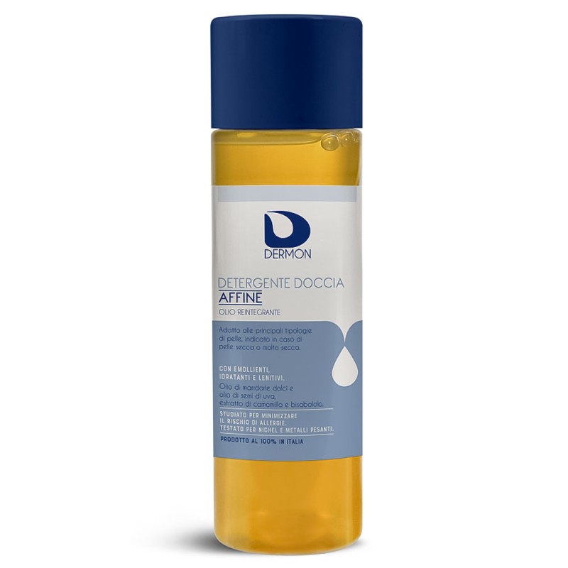 Dermon
Detergente Doccia Affine
olio reintegrante
Adatto alle principali tipologie di pelle