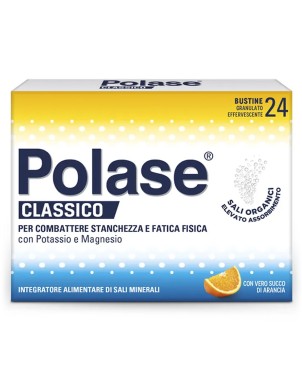 Polase
Classico
per combattere stanchezza e fatica fisica
con Potassio e Magnesio
sali organici elevato assorbimento