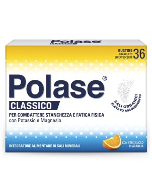 Polase Classico arancia 36 bustine Integratore alimentare con Potassio e Magnesio