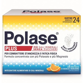 Polase
Plus
più sali minerali senza zuccheri
per combattere stanchezza e fatica fisica