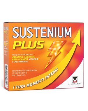 Sustenium
Plus
Integratore alimentare di creatina, arginina, beta alanina, vitamine e sali minerali.