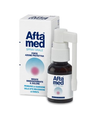 Aftamed spray orale 20 ml promuove la guarigione delle afte riducendone la durata
