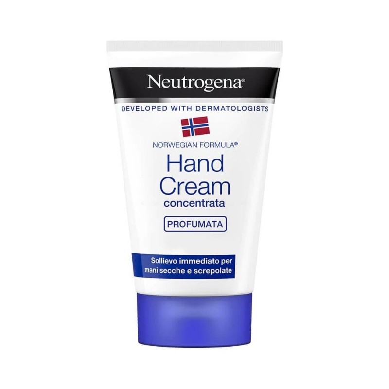 Neutrogena
Crema Mani
Con Profumo
Sollievo immediato per mani secche e screpolate
Formula Norvegese