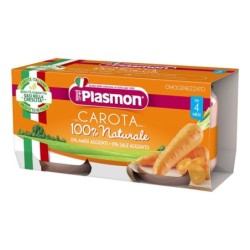 Plasmon
omogeneizzato
carota
100% naturale
4 mesi+
Confezione 2 vasetti da 80 g