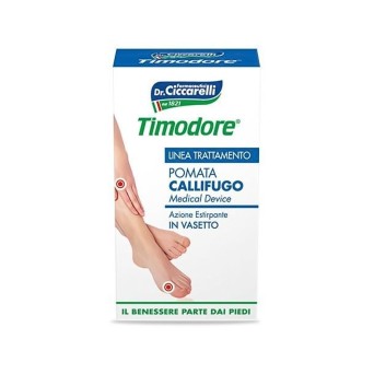 Timodore
Pomata Callifugo
azione estirpante
in vasetto
vasetto da 5 ml