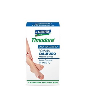 Timodore
Pomata Callifugo
azione estirpante
in vasetto
vasetto da 5 ml