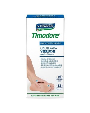 Timodore
Verruche crioterapia
Elimina le verruche | rapidità di applicazione | semplicità di utilizzo