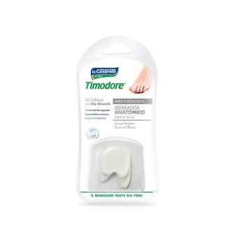 Timodore
Separadita Anatomico
azione protettiva, sicura ed efficace
gel di silicone con olio minerale