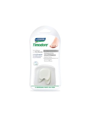 Timodore
Separadita Anatomico
azione protettiva, sicura ed efficace
gel di silicone con olio minerale