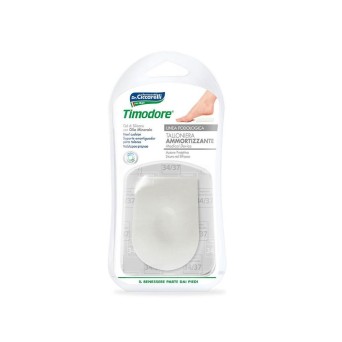 Timodore
Talloniera ammortizzante
azione protettiva, sicura ed efficace
gel di silicone con olio minerale