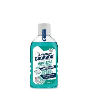 Pasta del Capitano
Antiplacca con antibatterico
collutorio quotidiano
no alcool