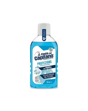 Pasta del Capitano
Protezione con propoli
collutorio quotidiano
no alcool
con meta bio certficata