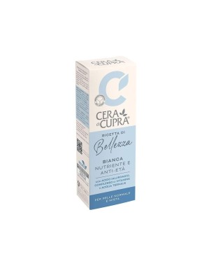 Cera di Cupra
Ricetta di Bellezza
Bianca
Nutriente e anti-età
con acido ialuronico, complesso di vitamine e acqua termale