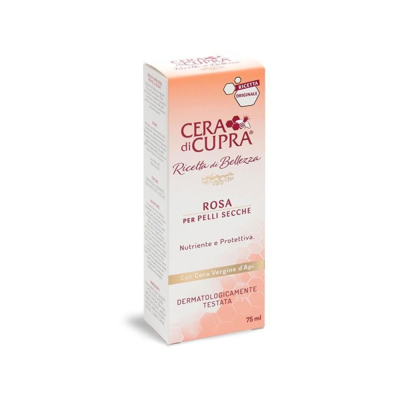Cera di Cupra
Ricetta di Bellezza
Rosa
per pelli secche
nutriente e protettiva