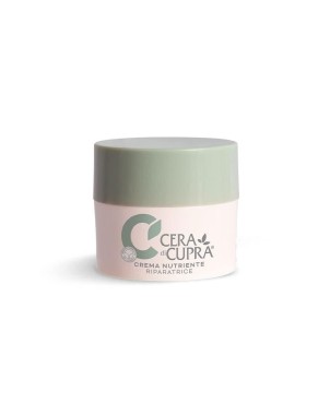 Cera di Cupra
Nutriente Riparatrice
con collagene e vitamine
per pelli secche e normali
vasetto da 50 ml