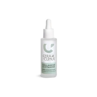 Cera di Cupra
Collagene & Vitamine
siero concentrato
Ripara, ridensifica, rassoda la pelle 
flacone da 30 ml