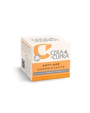 Cera di Cupra
Anti-Age Energizzante
con complesso prebiotico energizzante
per pelli stanche e stressate
vasetto 50 ml