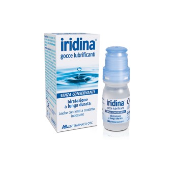 Iridina
gocce lubrificanti
idratazione a lunga durata
anche con lenti a contatto indossate