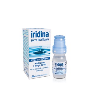 Iridina
gocce lubrificanti
idratazione a lunga durata
anche con lenti a contatto indossate