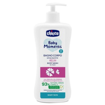 Chicco Baby Moments baño corporal relajante 500 ml