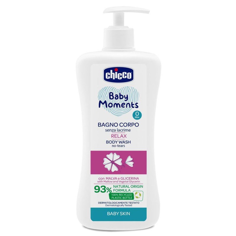 Chicco
Baby Moments
bagno corpo
senza lacrime
relax
