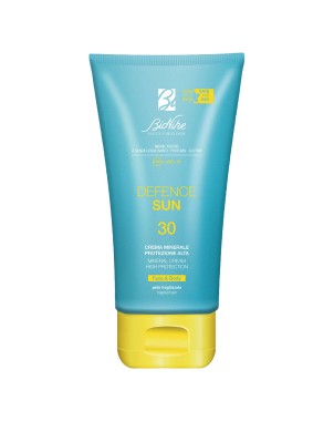 Bionike
Defence Sun
Crema Minerale
SPF 30 protezione alta
Protezione alta
Tubo da 100 ml