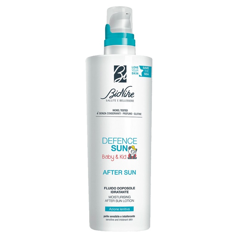 Bionike
Defence Sun
Baby & Kid
Fluido Doposole idratante
Flacone da 200 ml