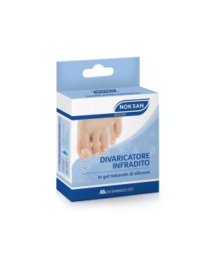 NOK SAN
divaricatori infradito
in gel naturale in silicone
confezione da 2 pezzi di diverse misure