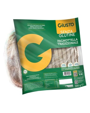Giusto
pagnottella tradizionale
senza glutine
Confezione da 300 g