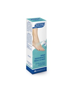 NOK SAN
spray deodorante piedi e scarpe
specifico per ridurre la formazione di cattivi odori