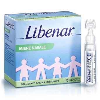 Libenar solución isotónica 15 viales