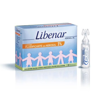Libenar hypertonic aerosol 3% 18 ampoules