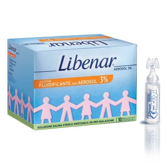 Libenar hypertonic aerosol 3% 30 vials