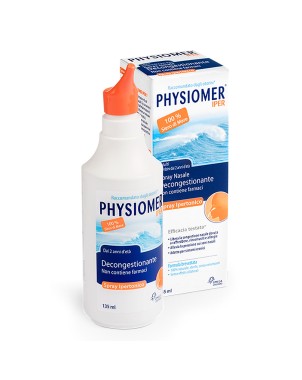 Physiomer spray nasal hipertónico 135 ml 100% suero marino, descongestionante
