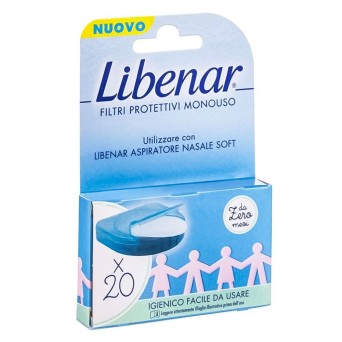 Libenar filtros aspirador desechables 20 piezas