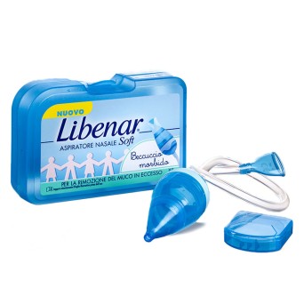 Libenar Aspirateur nasal souple + 5 filtres