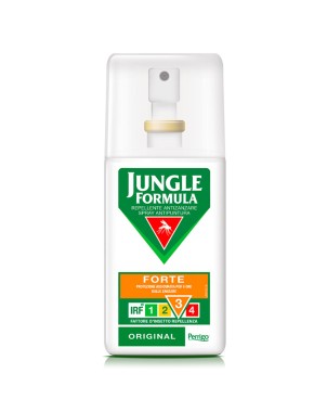 Jungle Formula
forte
repellente antizanzare spray antipuntura
protezione assicurata per 6 ore dalle zanzare