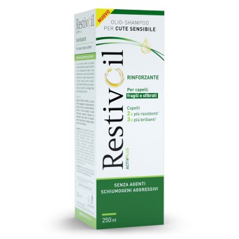 Restivoil
Activ Plus
olio-shampoo per cute sensibile
Rinforzante
per capelli fragili e sfibrati