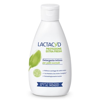 Lactacyd
protezione extra fresh
detergente intimo
per pelli normali
flacone da 300 ml