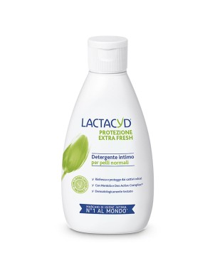 Lactacyd
protezione extra fresh
detergente intimo
per pelli normali
flacone da 300 ml