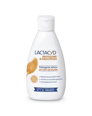 actacyd
Protezione & Delicatezza
detergente intimo
per tutti i tipi di pelle
flacone da 300 ml