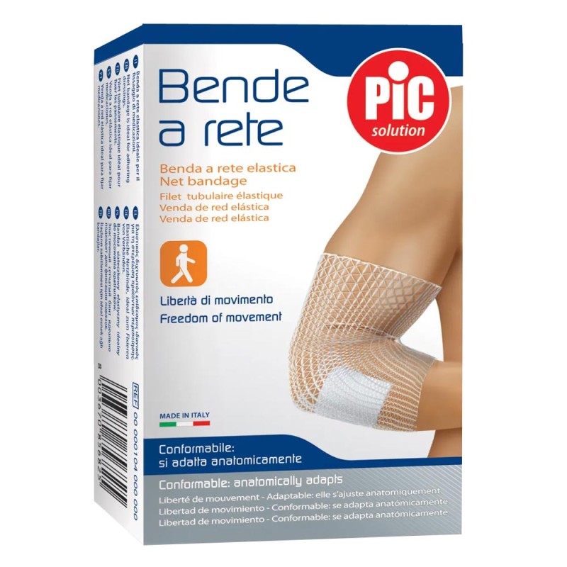 PiC solution
Bende a Rete elastica
piede e braccio
libertà di movimento