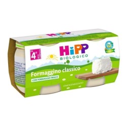 Hipp
Biologico
Omogeneizzato
Formaggino Classico fresco
4 Mesi+