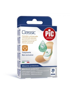 PiC solution
Classic
cerotto universale
traspirante
massima protezione