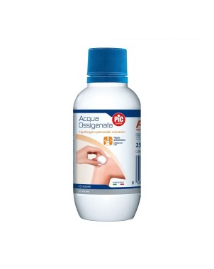 PiC solution
Acqua Ossigenata
10 volumi
flacone da 250 ml tappo salvabimbo