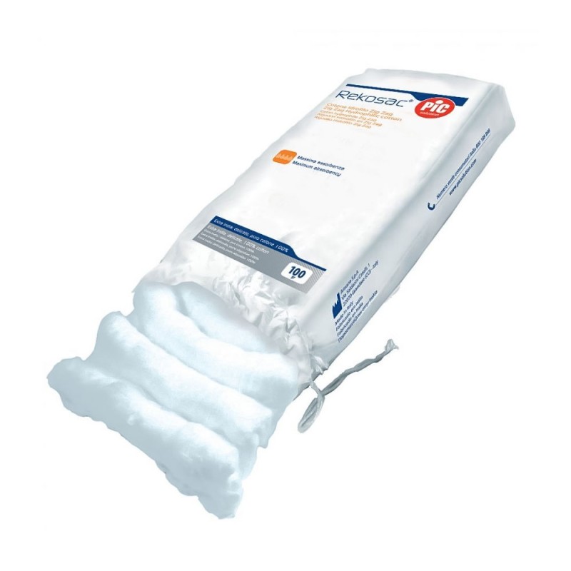 iC solution
Rekosac
cotone idrofilo zig zag
confezione da 100 g