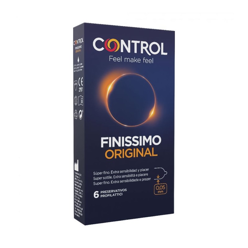 Control Finissimo Original profilattici 6 pezzi