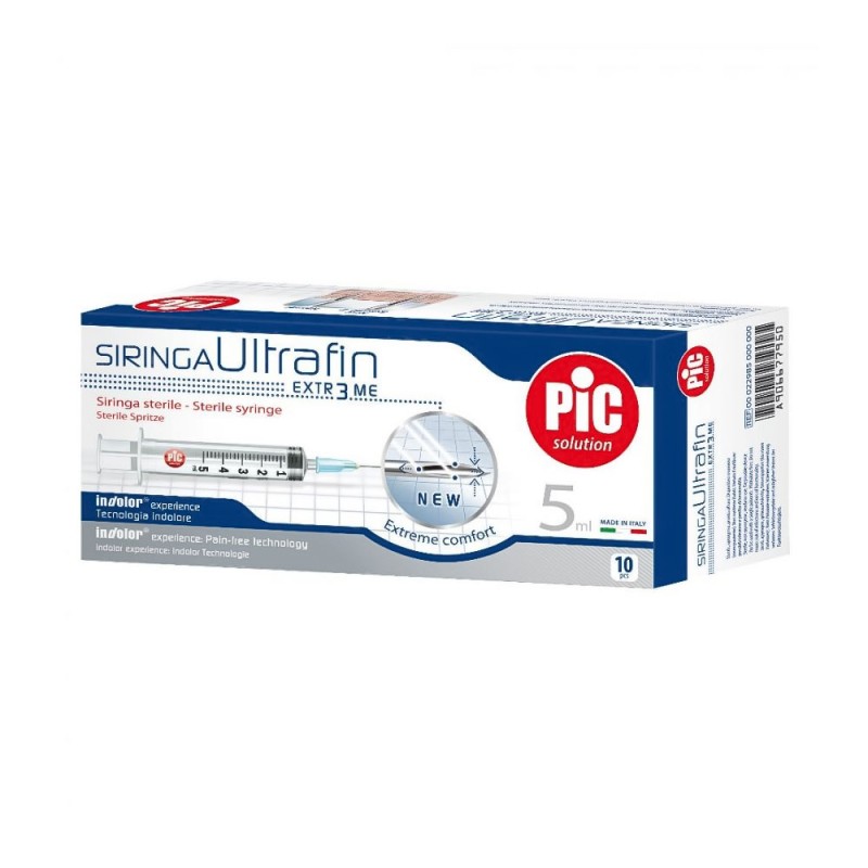PiC solution
Ultrafin Extr3me
siringa sterile
extreme comfort