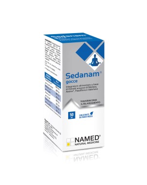 Sedanam
Gocce
Integratore alimentare a base di estratti acquosi di Melissa, Avena*, Passiflora e Valeriana