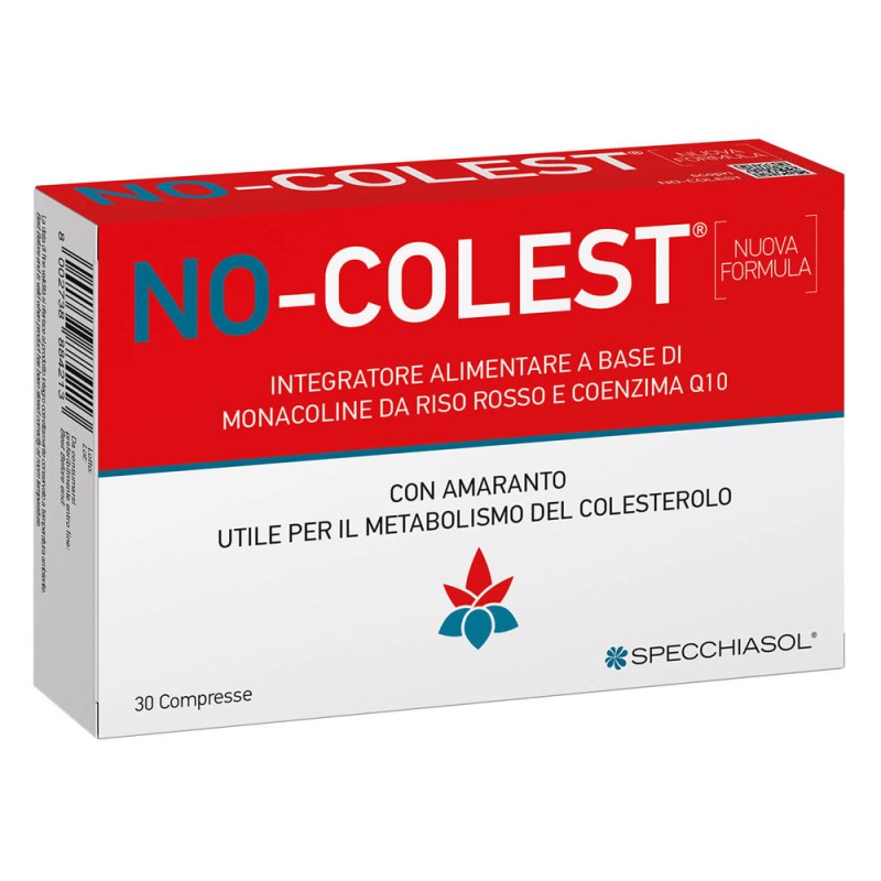No Colest 30 tablets Food supplement useful for cholesterol metabolism